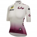 Radtrikot Damen Weißes Damen-T-Shirt Tour de France 2024