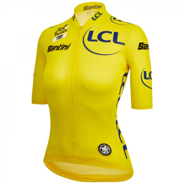 Radtrikot Damen Gelbes Trikot Damen Tour de France 2024