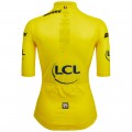 Radtrikot Damen Gelbes Trikot Damen Tour de France 2024 Radtrikot Damen Gelbes Trikot Damen Tour de France 2024