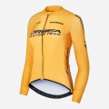 Radtrikot Damen Damen Langarmtrikot Orbea Factory Team 2024 Core