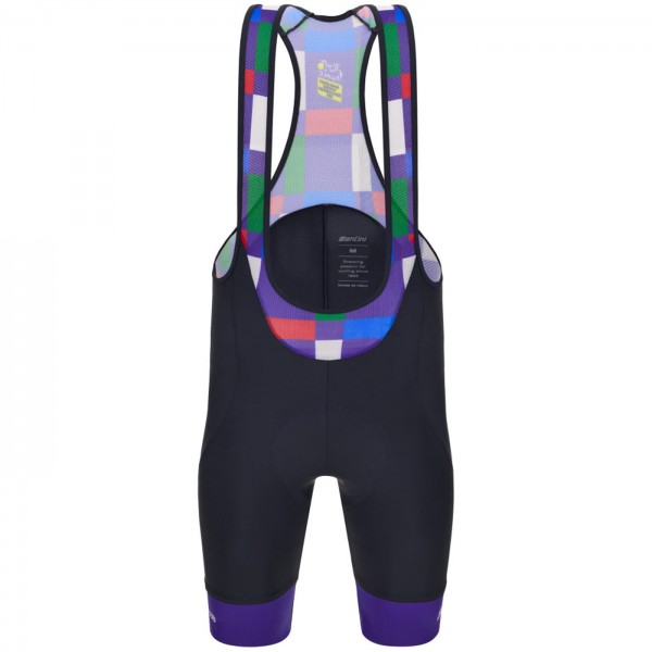 Radtrikot Herren Santini Tour de France 2024 tragerhose-Firenze
