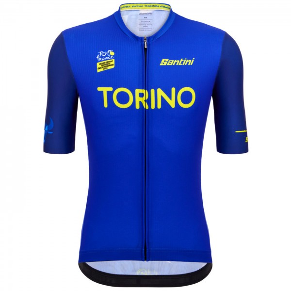 Radtrikot Herren Jersey Santini Tour de France 2024-Turin