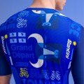 Radtrikot Herren Jersey Santini Tour de France 2024-Turin