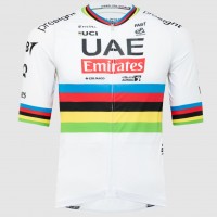 Radtrikot Herren Team UAE 2024 Pissei trikot-Weltmeister