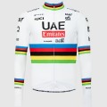 Radtrikot Herren Team UAE 2024 Pissei langarmtrikot-Weltmeister