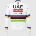 Radtrikot Herren Team UAE 2024 Pissei langarmtrikot-Weltmeister