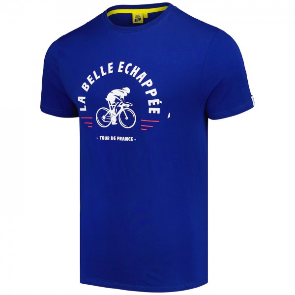 Radtrikot Herren T-Shirt Tour de France Belle Échappée 2024 Radtrikot Herren T-Shirt Tour de France Belle Échappée 2024