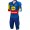 Radtrikot Herren Santini Lidl Trek 2024 Team Original einteiler