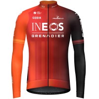 Radtrikot Herren Gobik Ineos Grenadiers 2024 Hyder langarm trikot