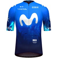 Radtrikot Herren Gobik Movistar 2024 Odyssey trikot