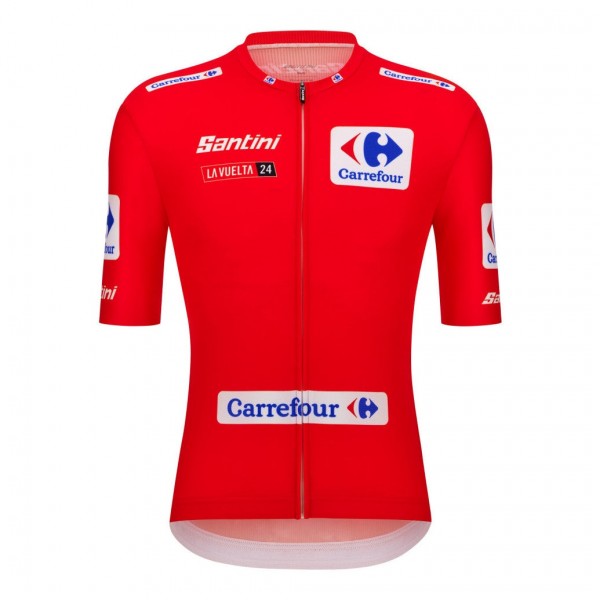 Radtrikot Herren Santini Vuelta Espana Rot trikot 2024