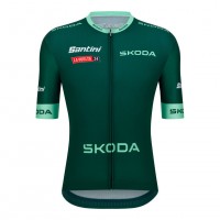 Radtrikot Herren Santini Vuelta Espana grun trikot 2024