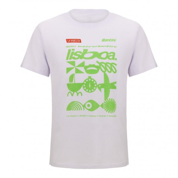 Radtrikot Herren Vuelta Espana 2024 T-shirt-Lissabon
