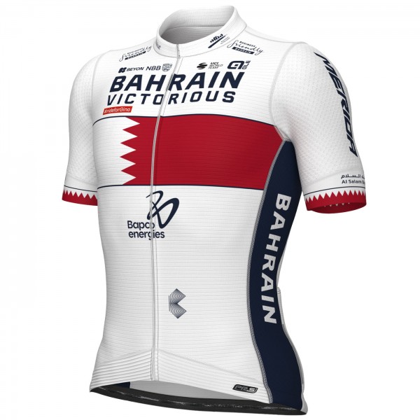 Radtrikot Herren Ale Bahrain Siegreich 2024 PRS Trikot-Champion Bahrain