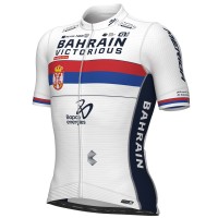 Radtrikot Herren Ale Bahrain Siegreich 2024 PRS Trikot-Serbischer Meister