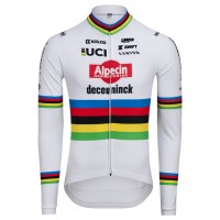 Radtrikot Herren Alpecin Deceuninck 2024 lang arm trikot-WC