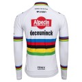 Radtrikot Herren Alpecin Deceuninck 2024 lang arm trikot-WC Radtrikot Herren Alpecin Deceuninck 2024 lang arm trikot-WC