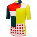 Radtrikot Herren Santini Tour de France 2024 trikot-Combo Radtrikot Herren Santini Tour de France 2024 trikot-Combo