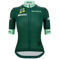 Radtrikot Damen Tour de France 2024 Fan Line Grun frau trikot