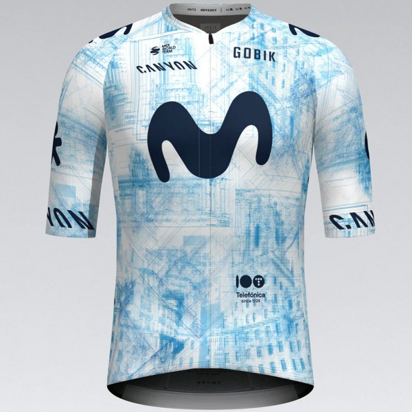 Radtrikot Herren Team Movistar 2024 Infinity La Vuelta trikot