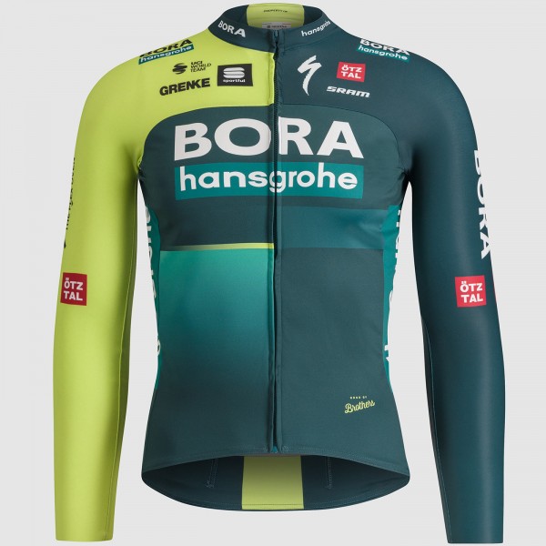 Radtrikot Herren Sportful Bora Hansgrohe 2024 Thermal langarm trikot