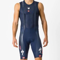 Radtrikot Herren Castelli Soudal Quick-Step 2024 Free Aero RC PRO kurz tragerhose