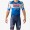Radtrikot Herren Castelli Soudal Quick-Step 2024 Sanremo BTW Speed Suit einteiler