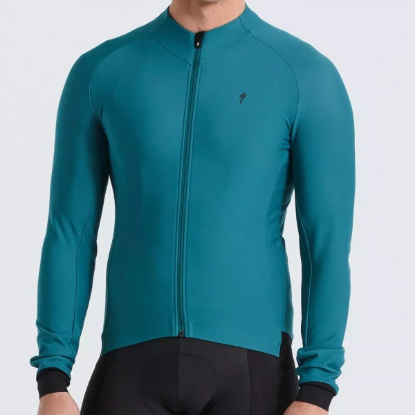 Radtrikot Herren Specialized SL Expert Thermal langarm trikot-Grun