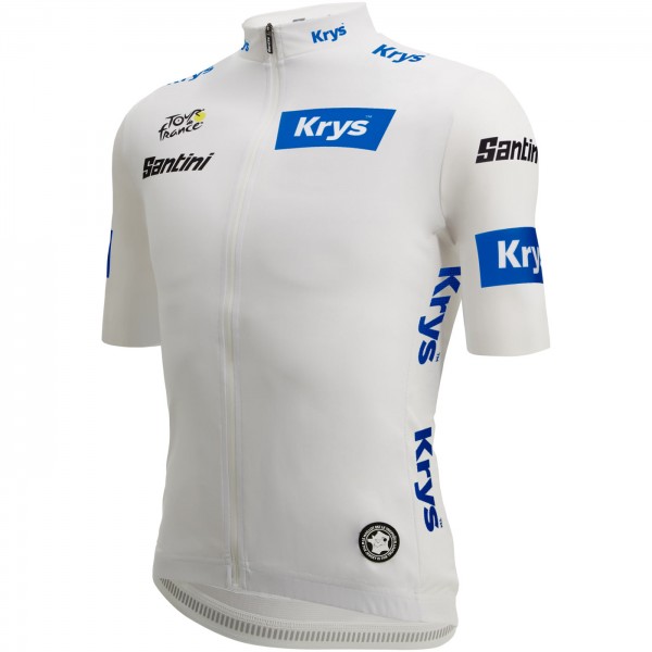 Radtrikot Herren Tour de France 2024 Weiss trikot Fan Line Radtrikot Herren Tour de France 2024 Weiss trikot Fan Line