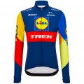 Radtrikot Herren Santini Lidl Trek 2024 langarm trikot