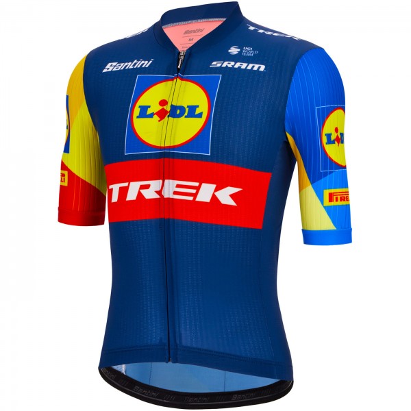 Radtrikot Herren Santini Lidl Trek 2024 Team Original trikot
