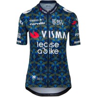 Radtrikot Damen Team Visma Lease a bike 2024 The Renaissance Agu frau trikot-Tdf