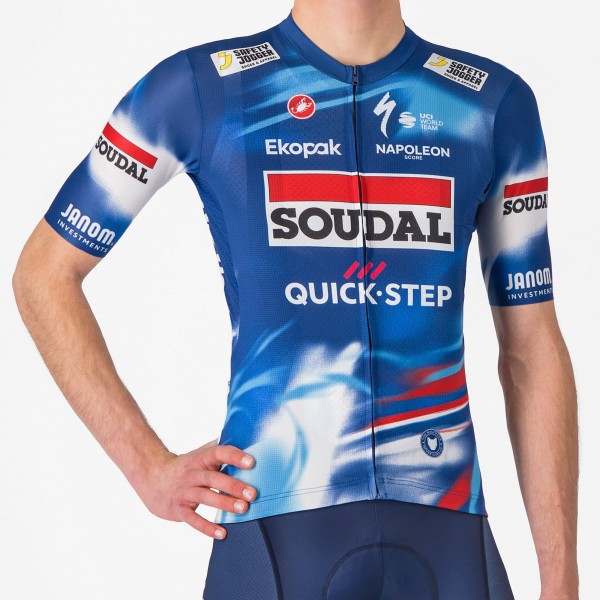 Radtrikot Herren Castelli Soudal Quick-Step 2025 Competizione 3 trikot
