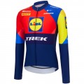 Radtrikot Herren Santini Lidl Trek 2025 langarm trikot Radtrikot Herren Santini Lidl Trek 2025 langarm trikot