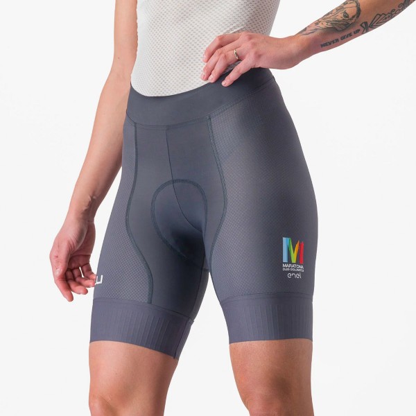 Radtrikot Damen Maratona Dles Dolomites-Enel 2025 frau kurze radhose