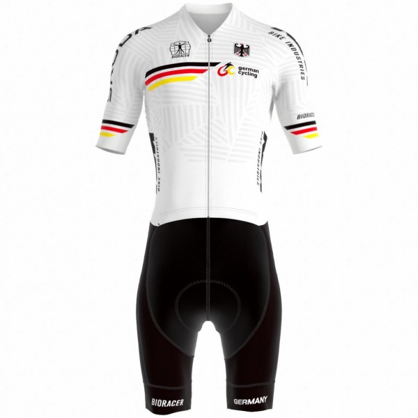 Radtrikot Herren Bioracer Deutsche Nationalmannschaft 2025 Icon Race Body