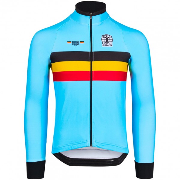 Radtrikot Herren Bioracer Belgischen Nationalen 2025 Icon Tempest jacke
