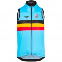 Radtrikot Herren Bioracer Belgischen National 2025 Icon weste