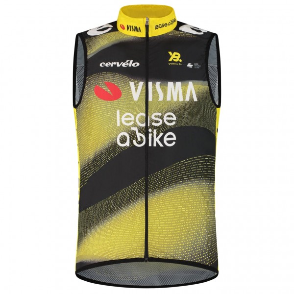 Radtrikot Herren Weste Team Visma Lease a bike 2025 Wind The Swarm-Tdf
