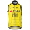 Radtrikot Herren Team Visma Lease a bike 2025 Wind weste