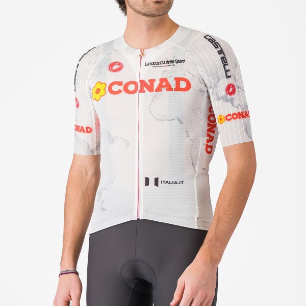 Radtrikot Herren Weiße Trikot Giro d'Italia 2025 Race 8S