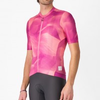 Radtrikot Herren Trikot Giro d'Italia 2025 Espresso-Rosa