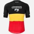 Radtrikot Herren Hiru Orbea Factory Team 2025 Core trikot-Belgischer Meister Radtrikot Herren Hiru Orbea Factory Team 2025 Core trikot-Belgischer Meister
