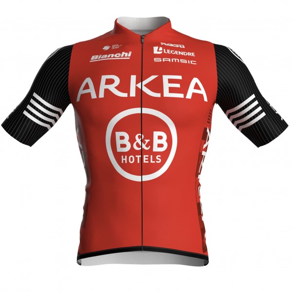 Radtrikot Herren Team Arkea-B&B Hotels 2025 Official Rosti trikot