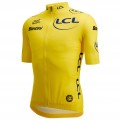 Radtrikot Herren Gelbes Trikot Tour de France 2025 Fan Line Radtrikot Herren Gelbes Trikot Tour de France 2025 Fan Line