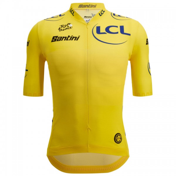 Radtrikot Herren Gelbes Trikot Tour de France 2025 Offiziell Radtrikot Herren Gelbes Trikot Tour de France 2025 Offiziell
