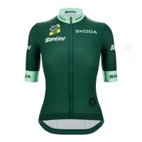 Radtrikot Damen Grüne frau trikot Tour de France 2025 Fan Line