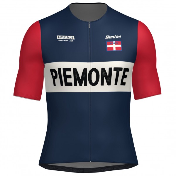 Radtrikot Herren Santini Vuelta Espana 2025 trikot-Grand Salida Piemonte