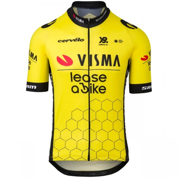 Radtrikot Herren Team Visma Lease a bike 2025 Premium trikot