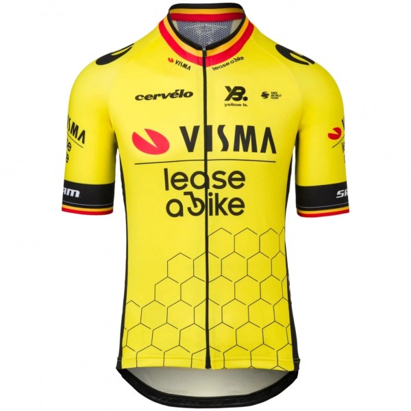 Radtrikot Herren Team Visma Lease a bike 2025 trikot-Wout Van Aert Radtrikot Herren Team Visma Lease a bike 2025 trikot-Wout Van Aert